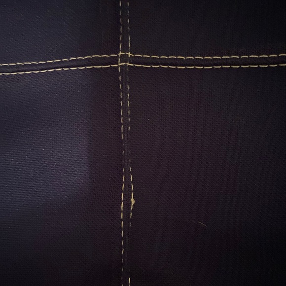 Dolce & Gabbana navy skirt suit with white contrast stitching - Picture 4 of 6